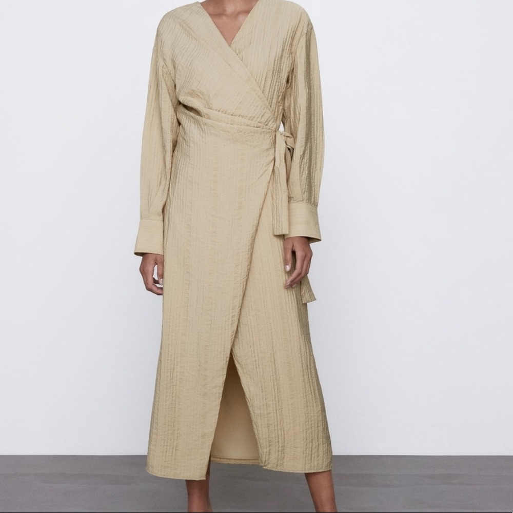 Zara wrap dress